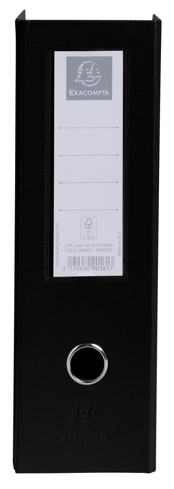 Exacompta 10x Fold-Out Magazine File PP (10 cm ryg) - Sort 90161E