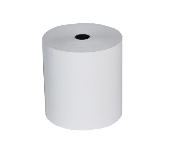 Exacompta 30x Ruller til kasseapparat 80x80x12x76 - hvid 40808E