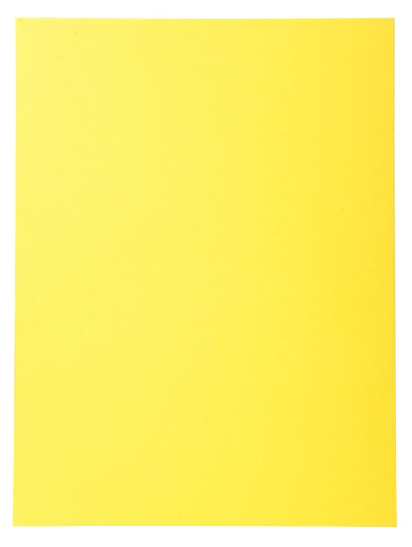 Exacompta 5x Pakke med 100 Omslagsmapper Forever A4 220gsm - Gul 410005E