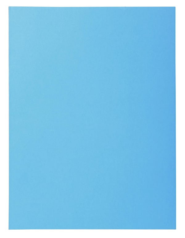 Exacompta 5x Pakke med 100 mapper SUPER 210 - 24x32cm - Lyseblå| 330010E