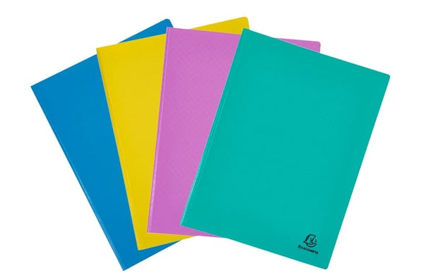 Exacompta 20x Forever Young Recycled Display Book (20 lommer) - assorterede farver 88290E