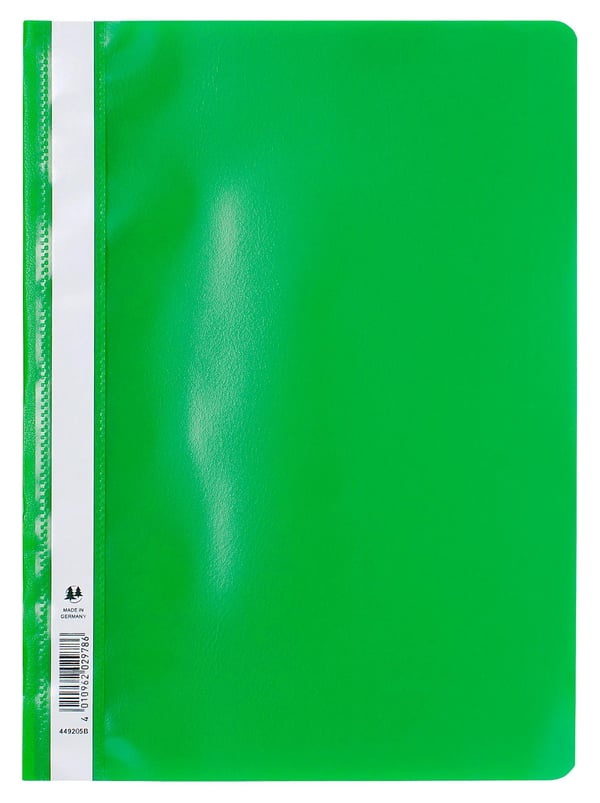 Exacompta 25x Overførselsfil til praesentation (Standard PP) - A4 - Lysegrøn 449205B