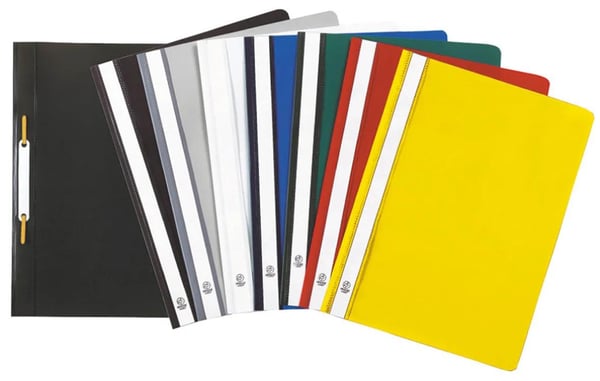 Exacompta 25x Overførselsfil til praesentation (Standard PP) - A4 - assorterede farver 449225B