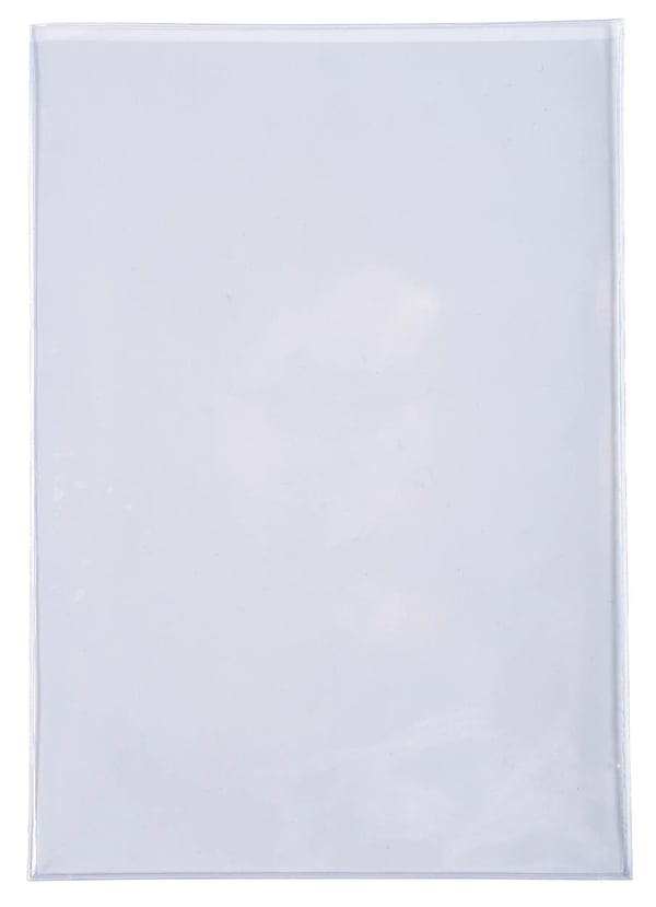 Exacompta 2x Exacompta Doc Protect Premium PVC enkelt A3 beskyttelseshylster - Krystal 389505E