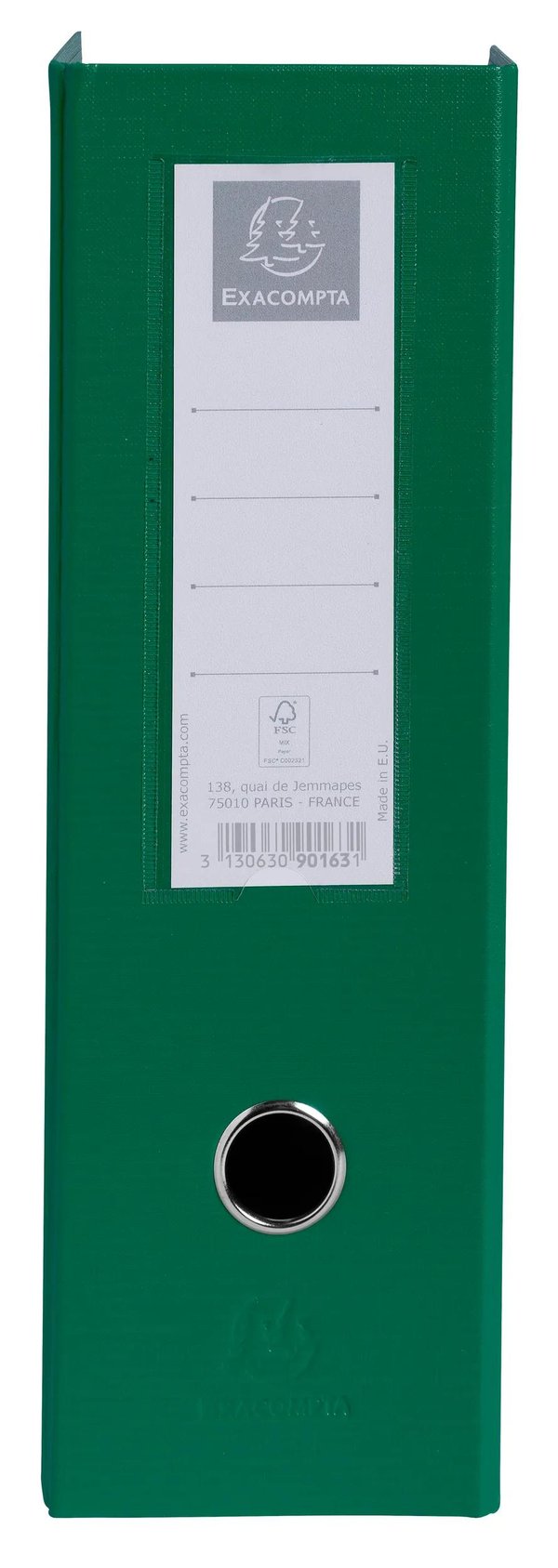 Exacompta 10x Fold-Out Magazine File PP (10 cm ryg) - Mørkegrøn 90163E