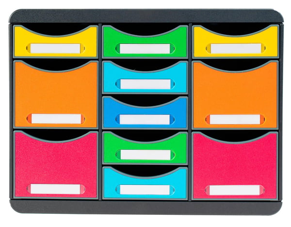 Exacompta Storebox Multi 11 skuffe arkivering form Iderama - 313798D