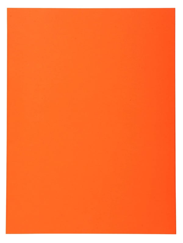 Exacompta 5x Pakke med 100 Omslagsmapper Forever A4 220gsm - orange 410007E