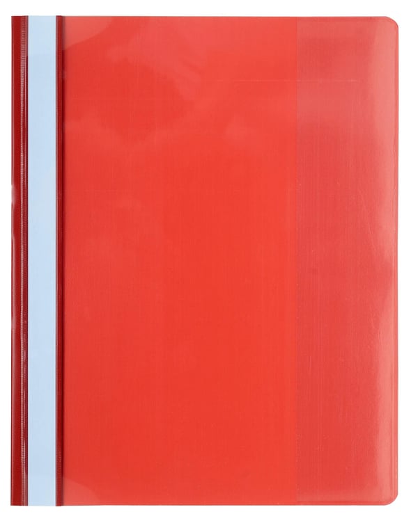 Exacompta 10x Praesentationsoverførselsmappe Premium kvalitet PVC - A4 - Rød 439903B