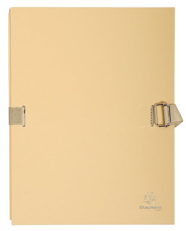 Exacompta 10x Folio med udvidelsesryg - farvet papir - A4 - mastik 370E