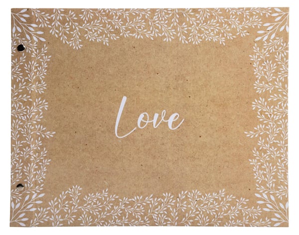 Exacompta Kraft Skrue Fotoalbum, 40 sider (37x29cm) - Visuel 60234E