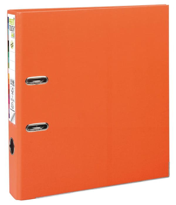 Exacompta 10x Prem'Touch PP haeve-arksmappe, A4 Maxi, 50 mm ryg - orange 53144E
