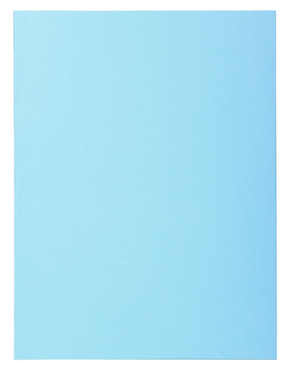 Exacompta 5x Pakke med 100 omslagsmapper SUPER 160 - 24x32cm - Lyseblå 340006E