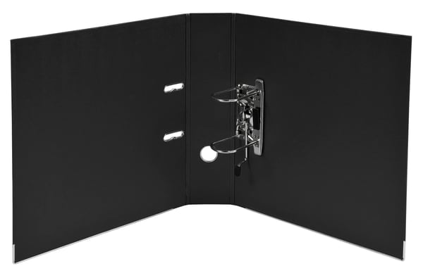Exacompta 10x Prem'Touch PP haeve-arksmappe, A4 maxi, 80 mm ryg - Sort 53341E