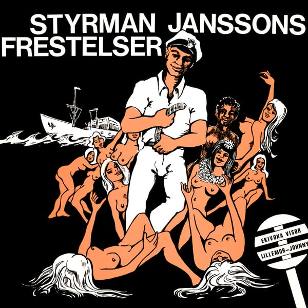 Bode Johnny: Styrman Janssons frestelser (Blå) (Vinyl LP)