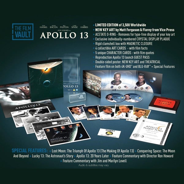 Apollo 13 (4K UHD + Blu-ray / Limited Collector's Edition) Apollo 13 (4K UHD + Blu-ray / Limited Collector's Edition)