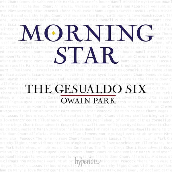 Gesualdo Six / Owain Park: Morning Star (CD)
