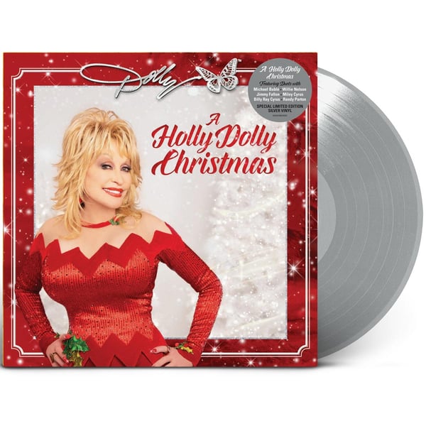 Dolly Parton: A Holly Dolly Christmas (Sølv) (Vinyl LP)