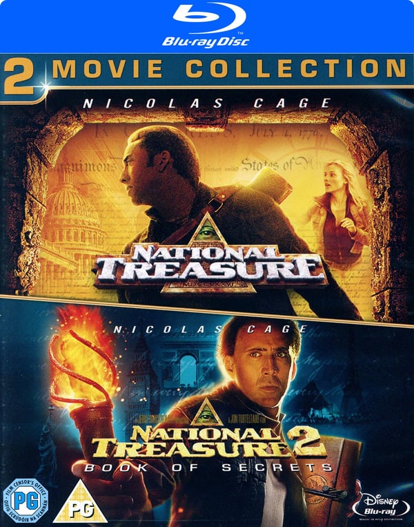 National Treasure 1+2 / National Treasure 1 & 2 (2 Blu-ray)