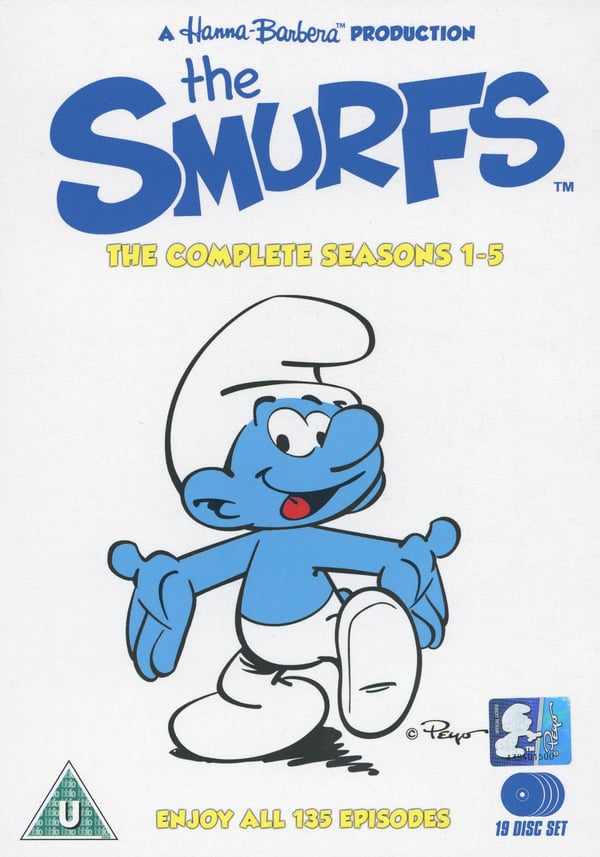 Smurfarna / Säsong 1-5 / The Smurfs: Complete Seasons 1-5 (19 DVD)