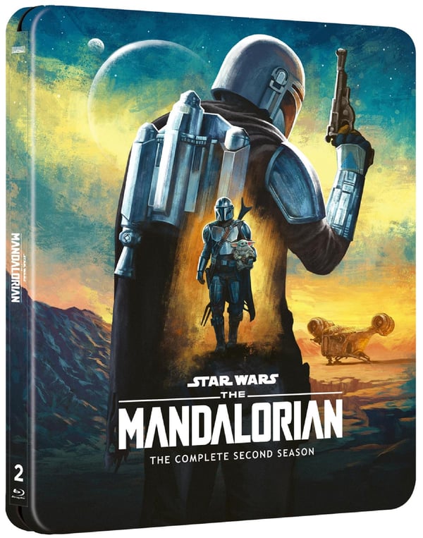 Star Wars: The Mandalorian / Kausi 2 / The Mandalorian: The Complete Second Season (2 4K UHD + 2 Blu-ray / Rajoitettu Steelbook)