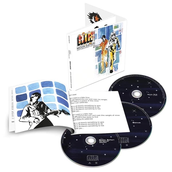 Air: Moon safari (25-vuotisjuhla) (2 CD + Blu-ray)