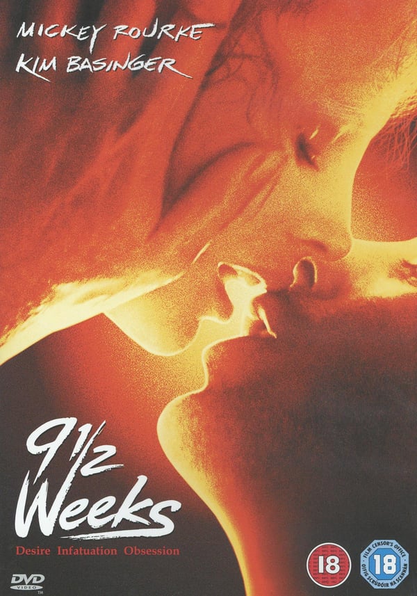 9 1/2 uge / 9 1/2 Weeks (DVD)