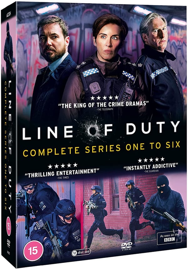 Line of Duty / Sæson 1-6 (12 DVD)