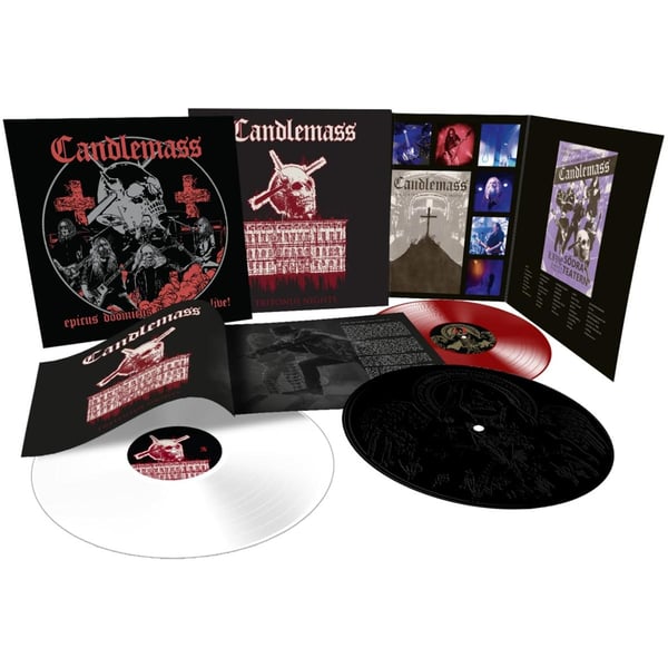 Candlemass: Tritonus nights (Deluxe/Farvet) (3 Vinyl LP)
