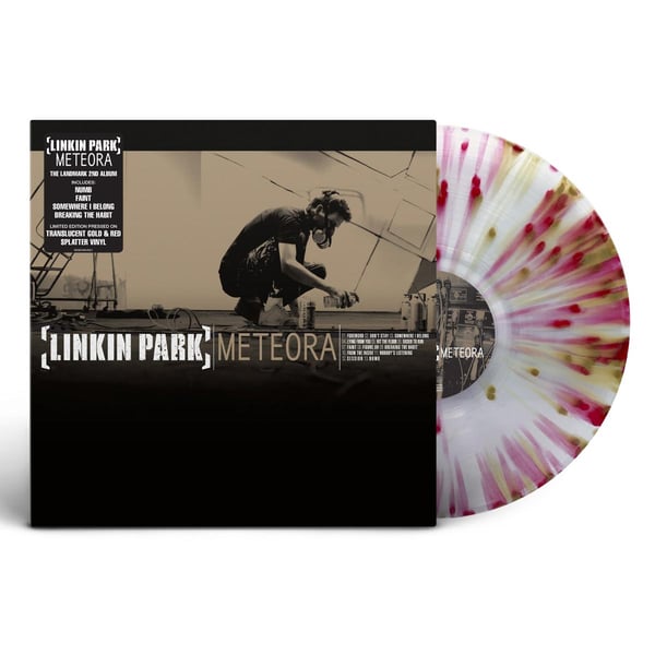 Linkin Park: Meteora (Kulta/Punainen Roiske/Rajoitettu) (Vinyyli LP)