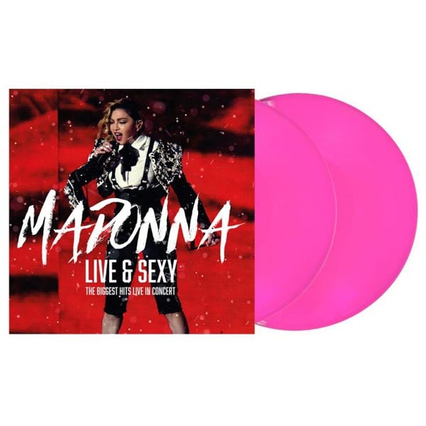 Madonna: Live & sexy (Pink) (2 Vinyyli-LP:tä)