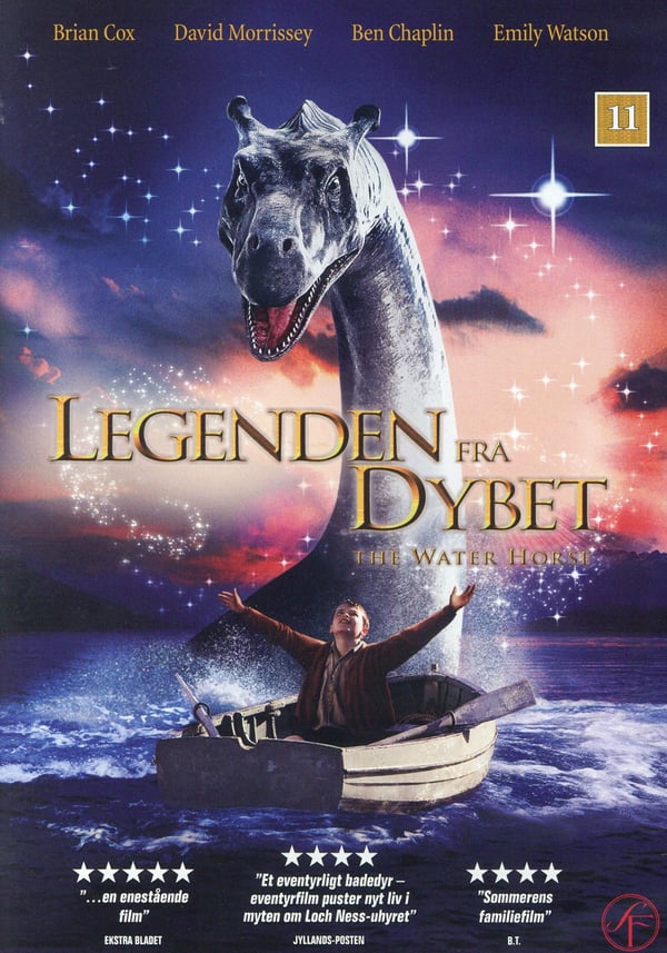 Vattenhästen (Danskt konvolut) / The Water Horse / Legenden fra Dybet (DVD)