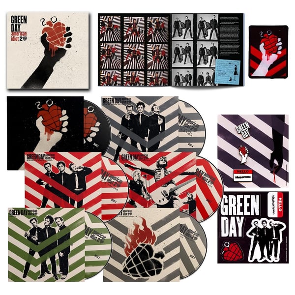 Green Day: American idiot 2004 (Deluxe/Ltd) (4 CD + 2 Blu-ray + Bok)