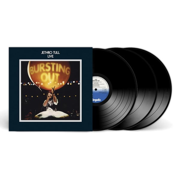 Jethro Tull: Bursting out/Live (3 Vinyyli-LP)