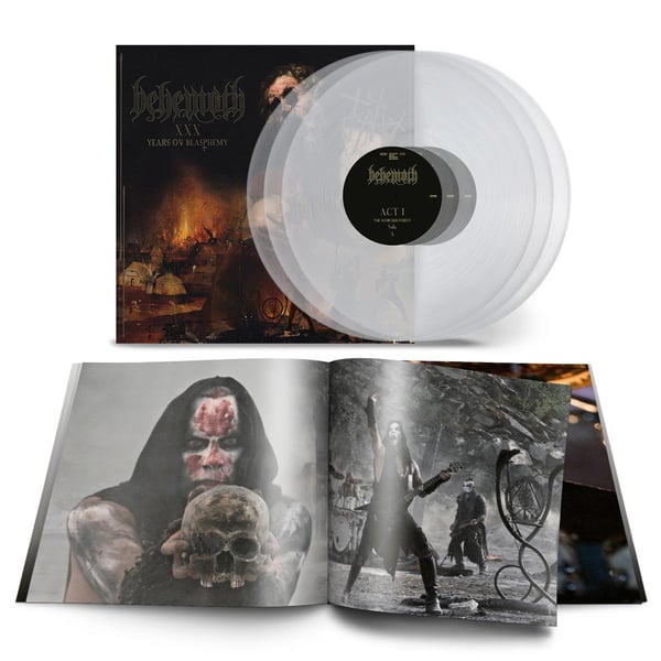 Behemoth: XXX years ov blasphemy (Kirkas) (3 Vinyyli-LP)