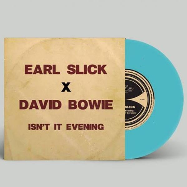 Slick Earl/Bowie David: Isn't it evening (Blue) (Vinyl 7\") Slick Earl/Bowie David: Isn't it evening (Blue) (Vinyl 7\")