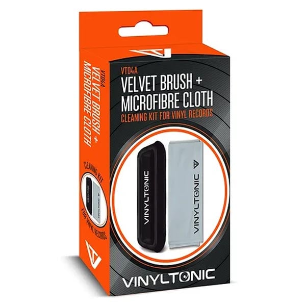 Vinyyliharja + puhdistusliina Vinyl Tonic