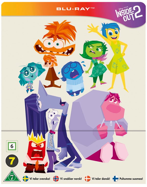 Insidan ut 2 / Inside out 2 (Blu-ray / Limited Steelbook)