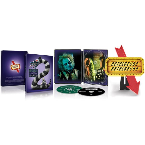Beetlejuice - 2 Movie Collection / Lightbox (2 4K UHD / Limited Steelbook)