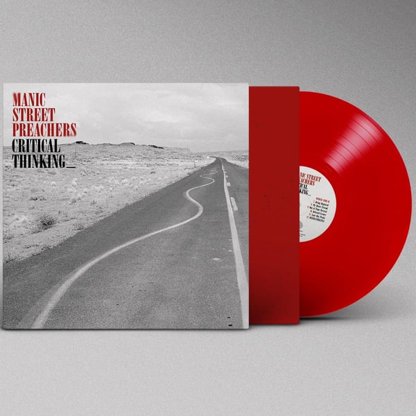Manic Street Preachers: Critical thinking (Red) (Vinyyli-LP)