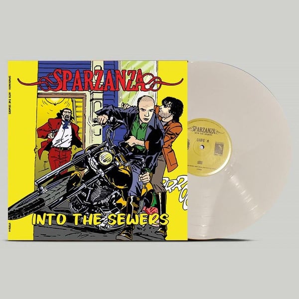 Sparzanza: Into the sewers (White/Ltd) (Vinyl LP)