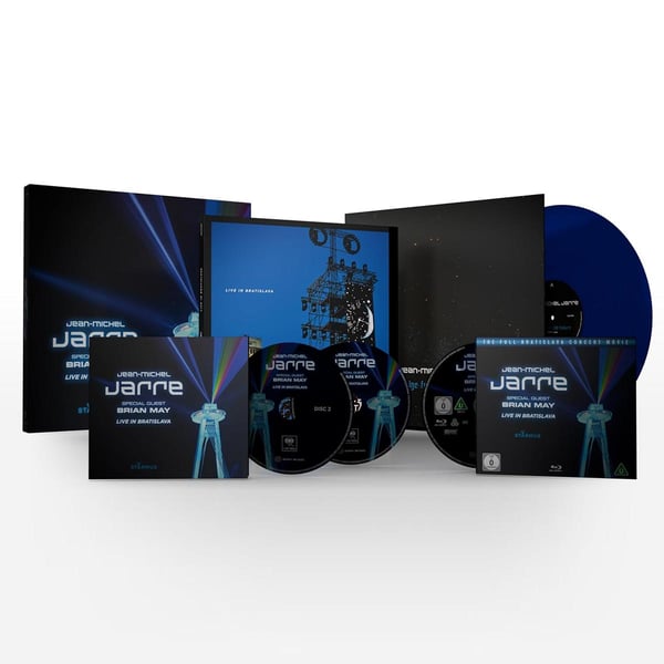 Jarre Jean-Michel: Live in Bratislava (Vinyl 10" + 2 CD + Blu-ray)