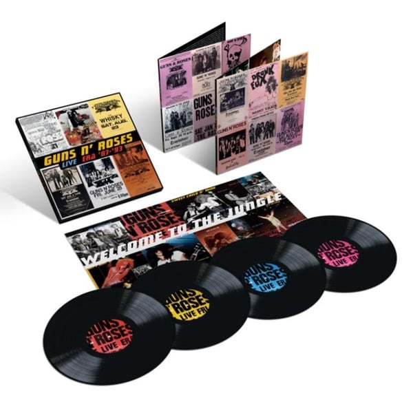 Guns N' Roses: Live era '87-'93 (4 Vinyl LP)