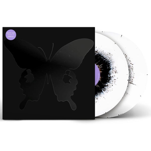 Death Cult: Paradise Live (Hvid/Sort splatter) (2 Vinyl LP)