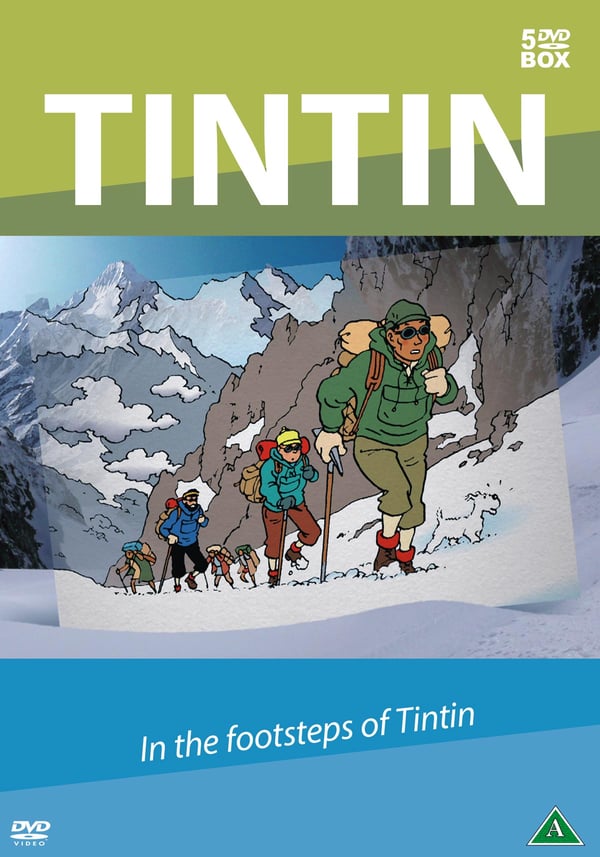 Tintin: En resa i Tintins fotspår (5 DVD) Tintin: En resa i Tintins fotspår (5 DVD)