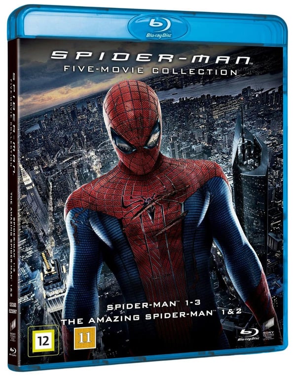 Spider-Man: 5-elokuvan kokoelma (5 Blu-ray)