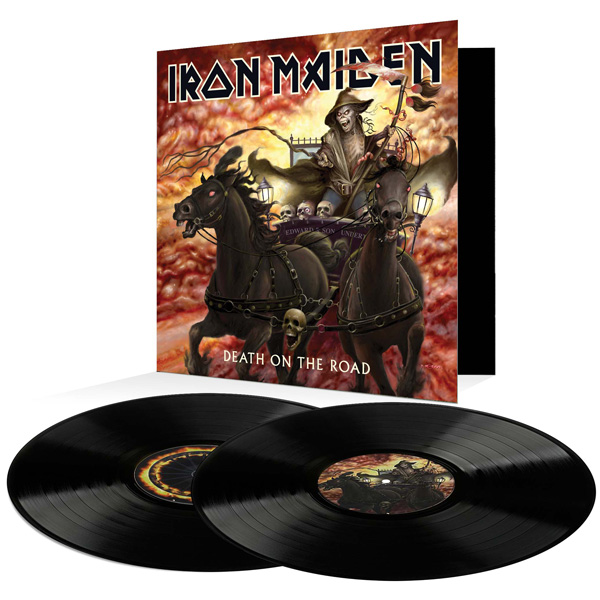 Iron Maiden: Death on the road (2 vinyylilevyä)