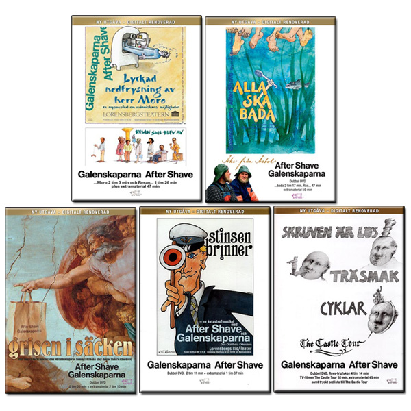 Galenskaparna Special 5-Pack / Galenskaparna - Specialpack (10 DVD)