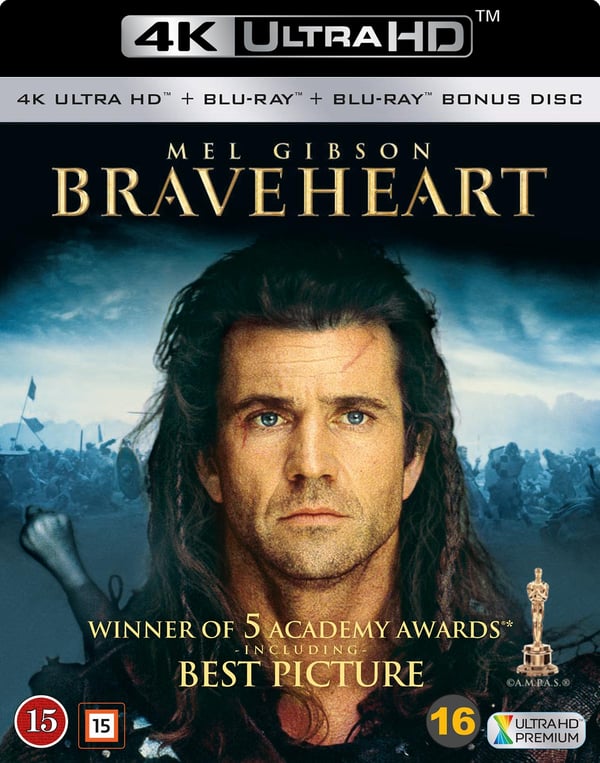 Braveheart (4K UHD + 2 Blu-ray)