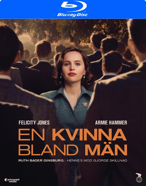 En kvinde blandt mænd / On the basis of sex (Blu-ray)