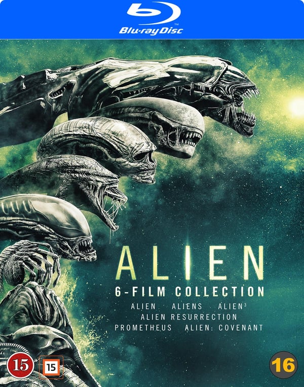 -27 %Alien: 6 Movie Collection / Alien 1-4 + Prometheus + Alien: Covenant (6 Blu-ray)269 krTidigare lägsta pris:369 krLägg till Alien: 6 Movie Collection / Alien 1-4 + Prometheus + Alien: Covenant (6 Blu-ray) i varukorgenKöpLägg i varukorgen4,8fredag, 22 maj
